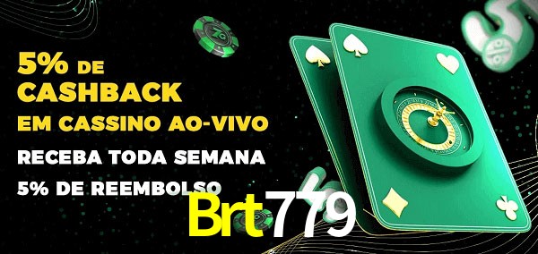 Promoções do cassino ao Vivo Brt779